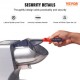 Buy Electric Ice Crusher Machine 100kg/h Commercial Ice Crusher 300W 4-Blade Stainless Steel Head Electric Ice Crusher for Cold Drinks Bar Restaurant, Silver