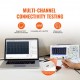 Buy Digital Oscilloscope 1 GS/s Sampling Rate Professional Oscilloscope Kit 100 MHz Bandwidth 2 Channels Mathematical Algorithms and FFT for Signal Measurement Maintenance Debugging