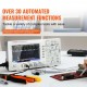 Buy Digital Oscilloscope 1 GS/s Sampling Rate Professional Oscilloscope Kit 100 MHz Bandwidth 4 Channels Mathematical Algorithms and FFT for Signal Measurement Maintenance Debugging