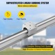 Buy SBR12 Linear Rail 2pcs 1000mm Linear Slide Rails and Blocks 4 SBR12UU Blocks