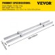 Comprar Trilho Linear SBR12 2pcs Trilhos e Blocos Deslizantes Lineares de 1000mm 4 Blocos SBR12UU