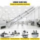 Buy Linear Guide 2 X Sbr20 Linear Rails-1200mm 4 X 20mm Bearing Slide Block