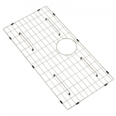 VEVOR Rejilla inferior del fregadero 69,9x34,3x3,2 cm Alfombrilla para fregadero de cocina de acero inoxidable 304 Desagüe trasero con radio de esquina R5 Accesorio para colocar cubiertos y platos