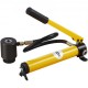 Buy 10 T Manual Hydraulic Punch Hydraulic Punching Kit 6 Dies