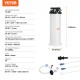 Buy Fluid Extractor Suction Vacuum Pump 6.5L Pneumatic/Manual Engine Oil Change with Pressure Gauge Suction Hose Oil Change for Vacuum Automotive Fluid Evacuation