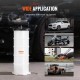 Buy Fluid Extractor Suction Vacuum Pump 6.5L Manual Engine Oil Change with Pressure Gauge and Suction Hose for Oil Change Automotive Fluid Evacuation Vacuum