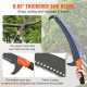 Buy Pruning Saw Tree Pruning Pruning Shears Telescopic Pruning Saw 2.24-8.24 m Extendable Pole Saw with Cutting Steel Blade