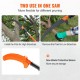 Buy Pruning Saw Tree Pruning Pruning Shears Telescopic Pruning Saw 2.24-8.24 m Extendable Pole Saw with Cutting Steel Blade