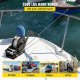 Buy Manual Winch with 10m Steel Cable Diameter 6mm Manual Wire Winch with Hook Maximum Load 1588kg Hand Crank Winch Galvanized Steel for Boats Ships Jet Skis