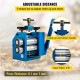 Buy Manual Combination Rolling Machine 112mm 4 Ways Slots Combination Jewelry Roller Rolling Mill 112x48cm Jewelry Rolling Machine for Metal Sheet Wire Rolling