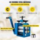 Buy Manual Combination Rolling Machine 112mm 4 Ways Slots Combination Jewelry Roller Rolling Mill 112x48cm Jewelry Rolling Machine for Metal Sheet Wire Rolling