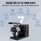 Buy in 1 Hat Heat Press Machine 580W Manual Transfer Press Multifunctional Heat Press Sublimation Machine