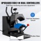 Buy in 1 Hat Heat Press Machine 580W Manual Transfer Press Multifunctional Heat Press Sublimation Machine