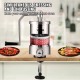 Buy Manual Sausage Stuffer 1.5L Capacity Stainless Steel Tabletop Vertical Sausage Stuffer with 3 Stuffing Tubes for 16mm/19mm/22mm Churros Sausages for Restaurant Supermarket