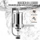 Comprar Embutidora Manual de Salchichas Capacidad de 1,5 L Embutidora Vertical de Mesa de Acero Inoxidable con 3 Tubos de Relleno para Churros Salchichas de 16mm/19mm/22mm para Restaurante Supermercado