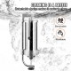 Comprar Embutidora Manual de Salchichas Capacidad de 3 L Embutidora Vertical de Mesa de Acero Inoxidable con 3 Tubos de Relleno para Churros Salchichas de 16mm/19mm/22mm para Restaurante Supermercado