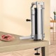 Buy Manual Sausage Stuffer 3L Capacity Stainless Steel Tabletop Vertical Sausage Stuffer with 3 Stuffing Tubes for 16mm/19mm/22mm Churros Sausages for Restaurant Supermarket