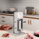 Buy Manual Sausage Stuffer 3L Capacity Stainless Steel Tabletop Vertical Sausage Stuffer with 4 Stuffing Tubes for 15mm/21mm/30mm/37mm Churros Sausage for Restaurant Supermarket