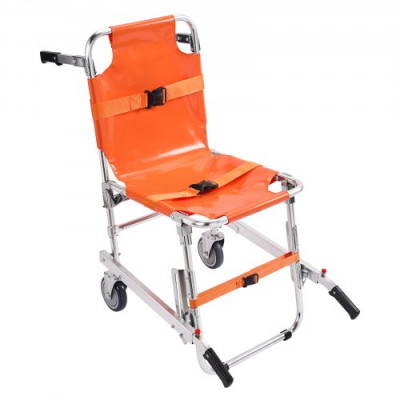 VEVOR Silla de Evacuación de Escalera Silla de Transferencia de Ambulancia 158kg 2 Ruedas