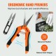 Buy 24"/61 cm Manual Bud Trimmer with Stainless Steel Blades Bud Leaf Stripper Visible Spiral Cut Hand Pruner Includes Herb Drying Bag, 610 x 610 x 520 mm