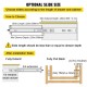 Buy Full Extension 40" Drawer Slides 1 Pair 20" x 3" x 0.75" Drawer Runners Ball Bearing Slides