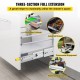 Buy Full Extension Drawer Side Guides 121.9cm 1 Pair of Drawer Rails 61x7.6x1.9cm Ball Bearing Slides Capacity