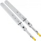 Buy Full Extension Drawer Slides 172.7cm 1 Pair of Drawer Rails 86.4x7.6x1.9cm Ball Bearing Slides