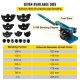 Buy Universal Pipe Bender, Pipe Bender, Steel Pipe Bender, Carbon Steel Manual Pipe Bender, Manual Pipe Bender, with 7 Dies, Pipe Diameter 10mm-25mm