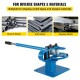 Buy Bending Machine Pipe Bender Multilayer Pipe Bender YP-9 7 Dies 1"-3" Compact Desktop, Manual Pipe Bender Handle Length 44"