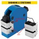 Buy Pipe Bending Machine, 65 x 160 x 140mm Tube Bender, 16/18/20 Gauge for Aluminum/ Mild Steel/ Stainless Steel Pipe Bender for Bending Metal Materials