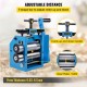 Buy Manual Combination Rolling Machine 76mm Jewelry Combination Roller Rolling Mill 112 x 48cm Jewelry Rolling Machine with Max. Press Thickness 7mm