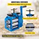 Buy Manual Combination Rolling Machine 112mm 2 Ways Slots Combination Jewelry Roller Rolling Mill 112x48cm Jewelry Rolling Machine for Metal Sheet Wire Rolling