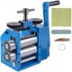 Buy Manual Combination Rolling Machine 112mm 2 Ways Slots Combination Jewelry Roller Rolling Mill 112x48cm Jewelry Rolling Machine for Metal Sheet Wire Rolling