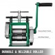 Buy Combination Rolling Machine, Jewelry Rolling Mill 85mm Durable Roller Width, Manual Rolling Mill DIY Tablet Making Tool Adjustable 0-5mm Aperture (120 x 55mm)