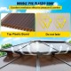 Buy Gazebo Outdoor Garden Pavilion, Solar Tent with Patio Mosquito Net, 3m x 3.6m Steel, Brown Outdoor Tent, Aluminum Frame Gazebo Tent, Outdoor Roof Gazebo