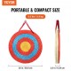 Buy 20" Archery Target Portable Handmade Traditional Straw Target 2.5" Thickness 3-Layer Outdoor Archery Training Accessory, Bows and Crossbows