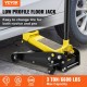 Buy Low Profile Steel Jack Max Load 3T Hydraulic Car Jack Lifting Range 130-508mm Single Hydraulic Pump Trolley Jack for Family Cars, Trucks, SUVs