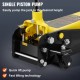 Buy Low Profile Steel Jack Max Load 3T Hydraulic Car Jack Lifting Range 130-508mm Single Hydraulic Pump Trolley Jack for Family Cars, Trucks, SUVs