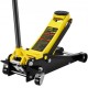 Buy Low Profile Steel Jack Max Load 2.5T Hydraulic Car Jack Lifting Range 88-495mm Double Hydraulic Pump Trolley Jack for Family Cars, Trucks, SUVs