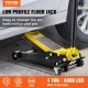 Buy Low Profile Steel Jack Max Load 4T Hydraulic Car Jack Lifting Range 100-533mm Double Hydraulic Pump Trolley Jack for Family Cars, Trucks, SUVs