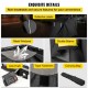 Buy 600D Oxford Cloth Motorcycle Cover 345cm x 137cm x 180cm UV Proof Motorbike Cover Water Rain Dust