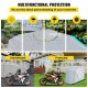 Buy 600D Oxford Cloth Motorcycle Cover 270cm x 105cm x 155cm UV Proof Motorbike Cover Water Rain Dust