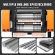 Buy Jewelry Rolling Mill Width 45mm Jewelry Rolling Mill Thickness 0-6mm Adjustable Gear Ratio 1:2.4 for Jewelry Making Processing Sheet Metal Gold Silver Ring Bracelet Workshop