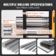 Buy Jewelry Rolling Mill Width 75mm Jewelry Rolling Mill Thickness 0.03-6.5mm Adjustable Gear Ratio 1:2 for Jewelry Processing Gold Silver Ring Bracelet Workshop