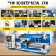 Buy Mini Metal Lathe 550W 7"x14" 0-2500 RPM Metal Milling Machine Inch Thread 12-52 TPI Metric Thread 0.5-2.5mm Metal Working Lathe for Soft Metals, Aluminum, Copper, Glass