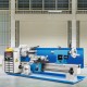 Buy Mini Metal Lathe 550W 7"x14" 0-2500 RPM Metal Milling Machine Inch Thread 12-52 TPI Metric Thread 0.5-2.5mm Metal Working Lathe for Soft Metals, Aluminum, Copper, Glass