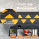 Koop 10,8 cm verhogingsdrempel 1 stuk rubberen oprijplaten voor trottoirs belasting 15 T rolstoeloprit met stabiele roosterstructuur voor doorgang van auto's motorfietsen 50x30x10,8 cm