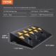 Buy Threshold Ramp Lift 10.8cm 1 Piece Rubber Ramps for Sidewalks Load 15T Wheelchair Access Ramp with Stable Grid Structure for Passage of Cars Motorcycles 50x30x10.8cm