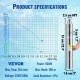 Buy Deep Well Pump 550W Motor Submersible Well Pump 230V 50Hz Submersible Water Pump for Wells Max Flow 35L/min Well Pump for Farmland Factories Mines