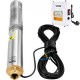 Buy Deep Well Pump 1100W Motor Submersible Well Pump 230V 50Hz Submersible Well Water Pump Max Flow 190L/min with External Control Box for Farmland Mines